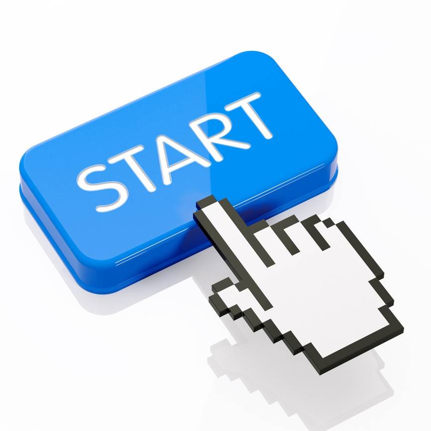 Startknop